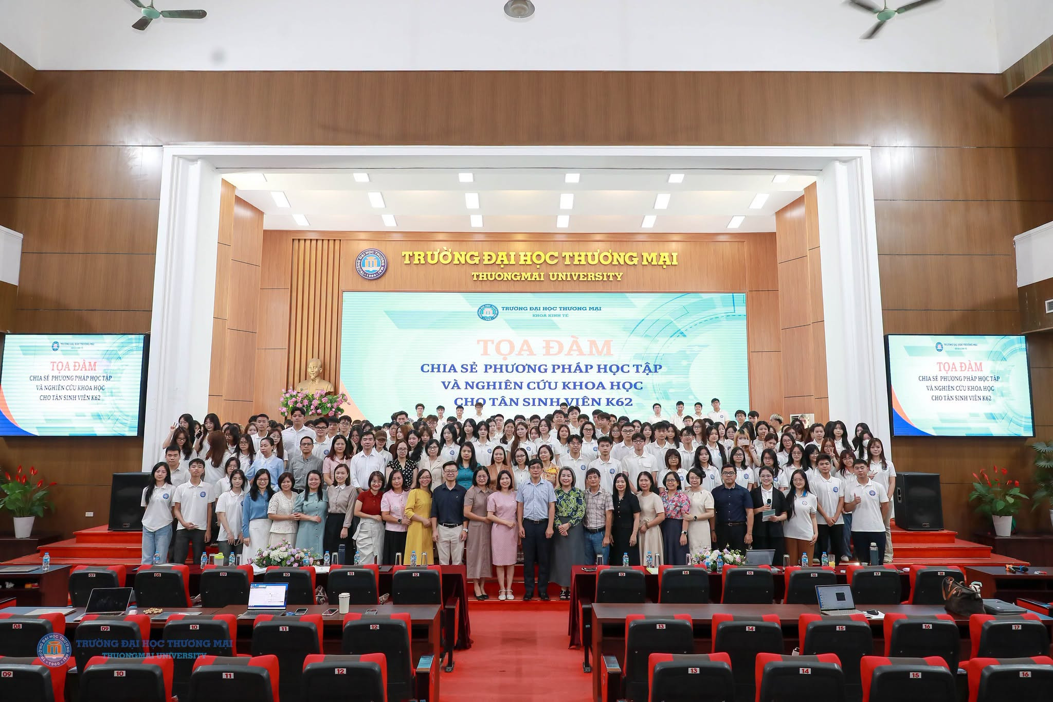 TỌA ĐÀM CHIA SẺ PHƯƠNG PHÁP HỌC TẬP VÀ NGHIÊN CỨU KHOA HỌC DÀNH CHO TÂN SINH VIÊN K62
