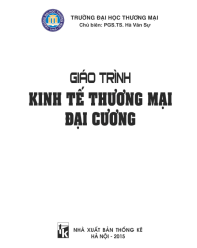 Giáo trình Kinh tế thương mại đại cương