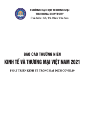 SÁCH THAM KHẢO: BÁO CÁO THƯỜNG NIÊN KINH TẾ VÀ THƯƠNG MẠI VIỆT NAM 2021